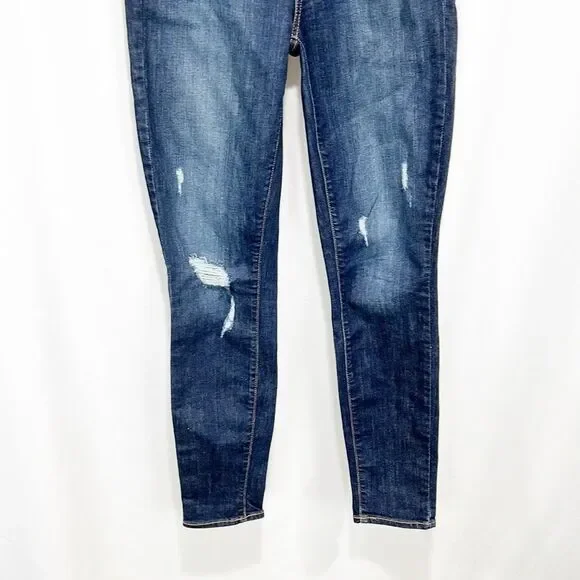 NWOT PAIGE “Hoxton Ankle” Heidi Deconstructed Jeans size 27